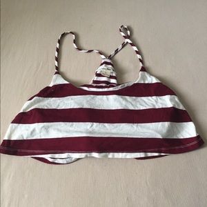 Bandeau crop top